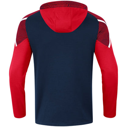 JAKO Kapuzensweat Performance – Blau (909) (hinten)