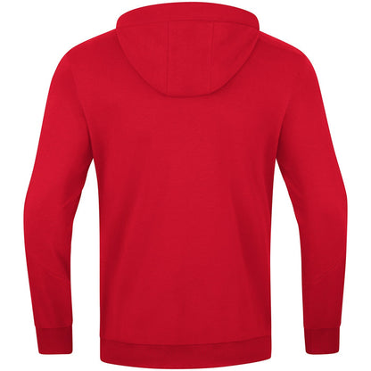 JAKO Kapuzensweat Power – Rot (hinten)