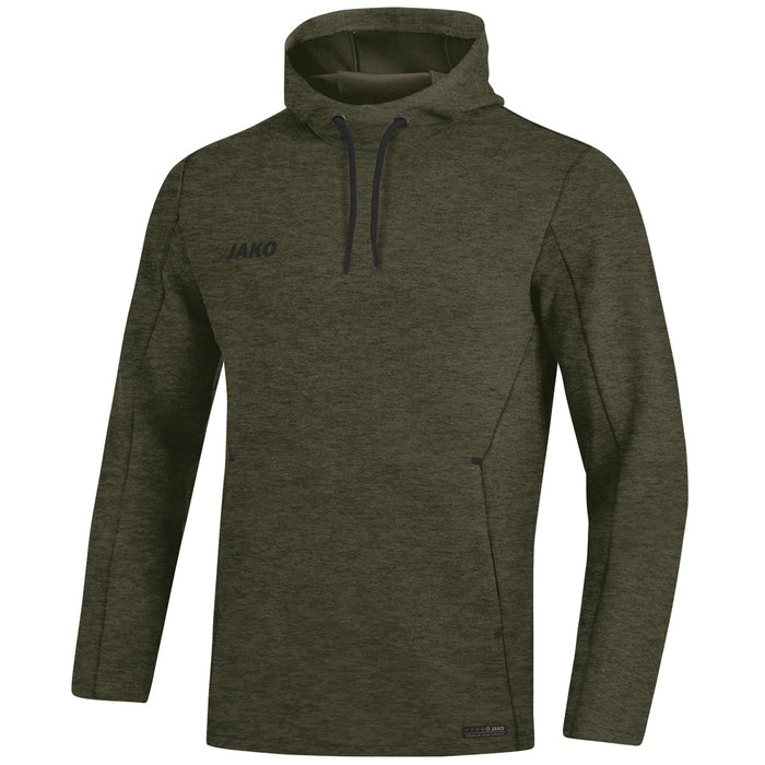 JAKO Kapuzensweat Premium Basics – Grün (vorne)