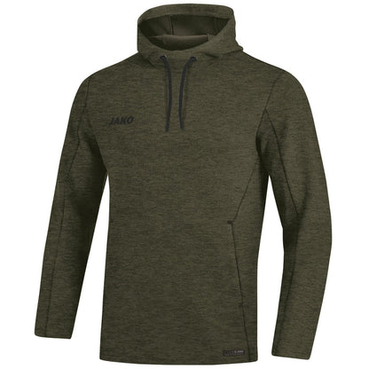 JAKO Kapuzensweat Premium Basics – Grün (vorne)