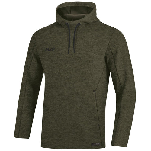 JAKO Kapuzensweat Premium Basics – Grün (vorne)