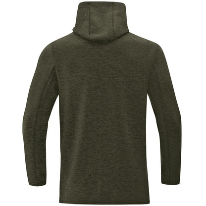 JAKO Kapuzensweat Premium Basics – Grün (hinten)
