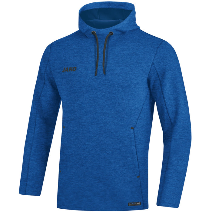 JAKO Kapuzensweat Premium Basics – Blau (04) (vorne)