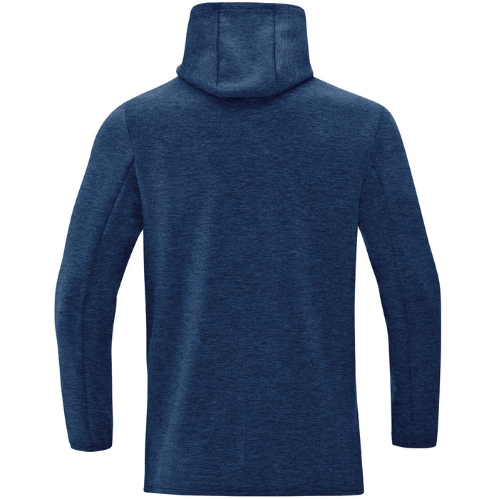 JAKO Kapuzensweat Premium Basics – Blau (49) (hinten)