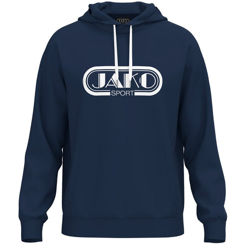 JAKO Kapuzensweat Promo – Blau (vorne)