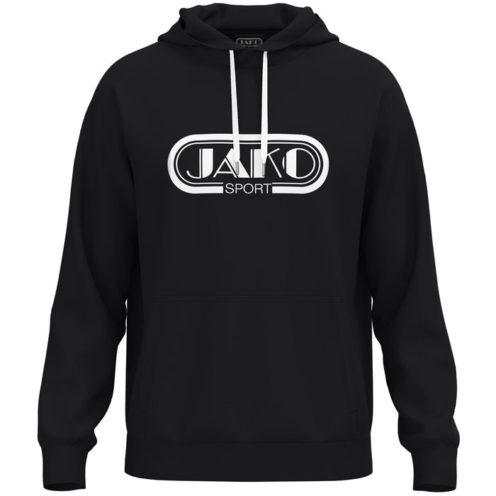 JAKO Kapuzensweat Promo – Schwarz (vorne)