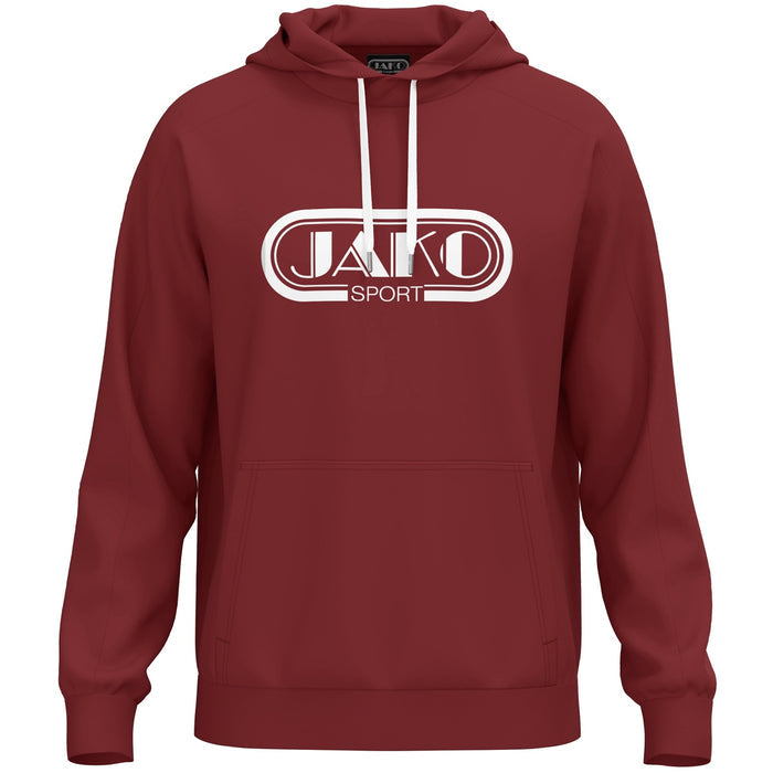 JAKO Kapuzensweat Promo – Rot (vorne)