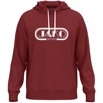 JAKO Kapuzensweat Promo – Rot (vorne)