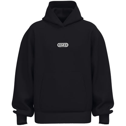 JAKO Kapuzensweat Wardrobe – Schwarz (vorne)