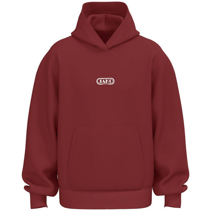 JAKO Kapuzensweat Wardrobe – Rot (vorne)