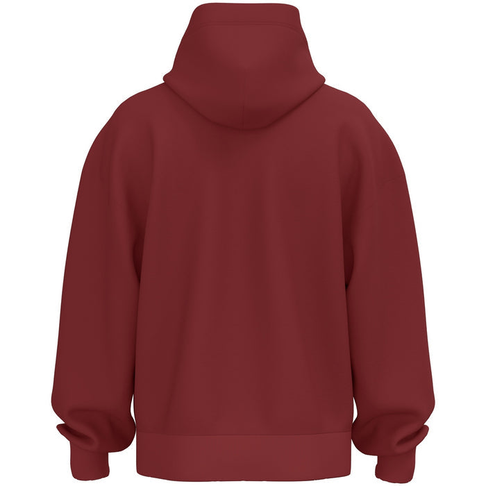 JAKO Kapuzensweat Wardrobe – Rot (hinten)