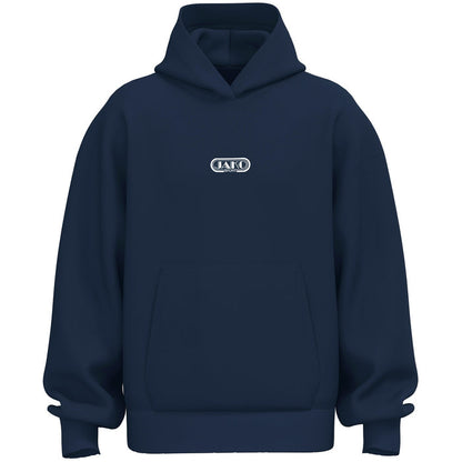 JAKO Kapuzensweat Wardrobe – Blau (vorne)