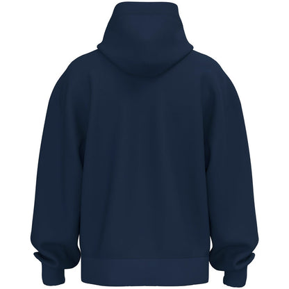 JAKO Kapuzensweat Wardrobe – Blau (hinten)
