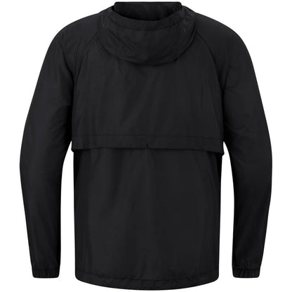 JAKO Lightweightjacke Flow – Schwarz (hinten)