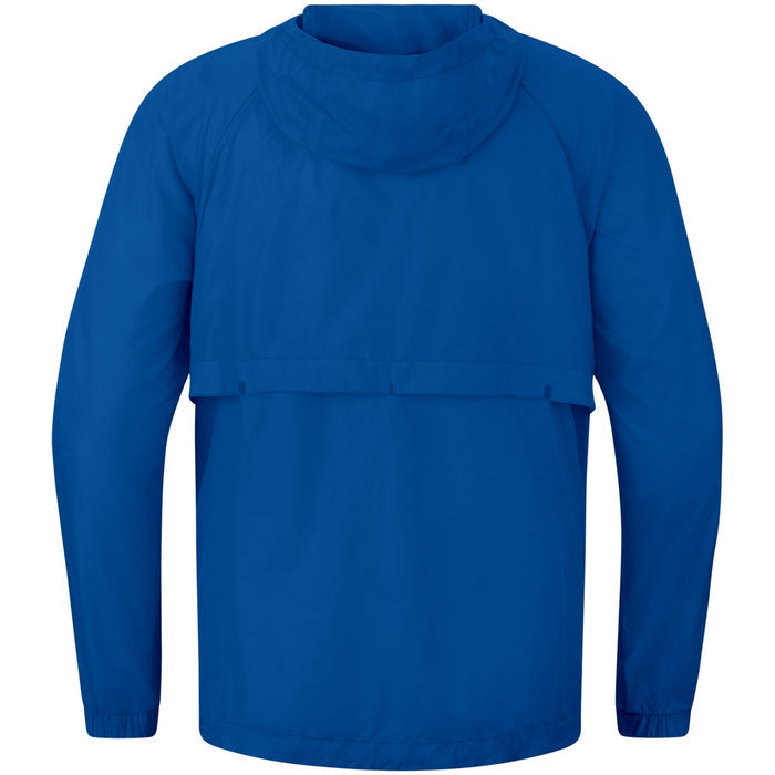 JAKO Lightweightjacke Flow – Blau (400) (hinten)