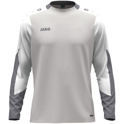 JAKO Longsleeve Dynamic – Grau (vorne)