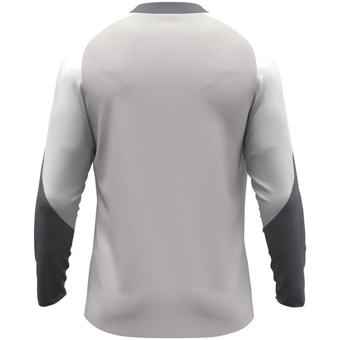 JAKO Longsleeve Dynamic – Grau (hinten)