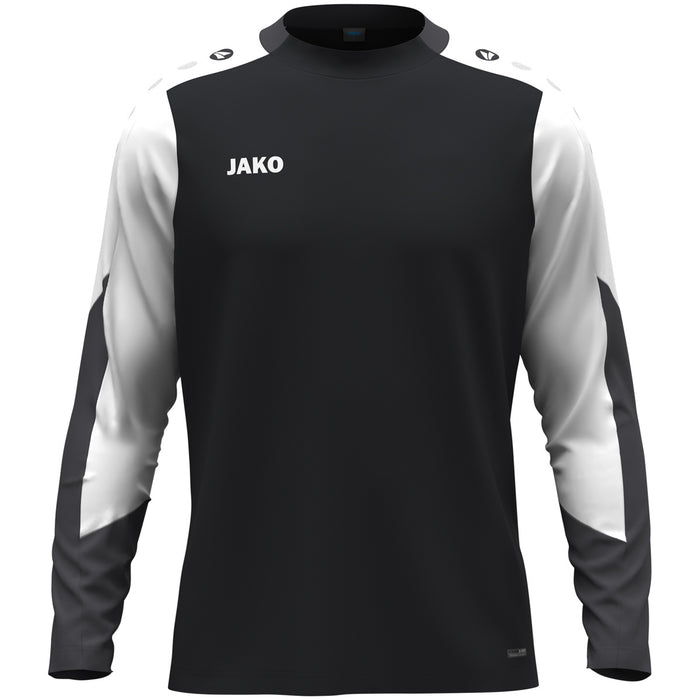 JAKO Longsleeve Dynamic – Schwarz (vorne)