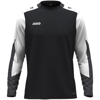 JAKO Longsleeve Dynamic – Schwarz (vorne)