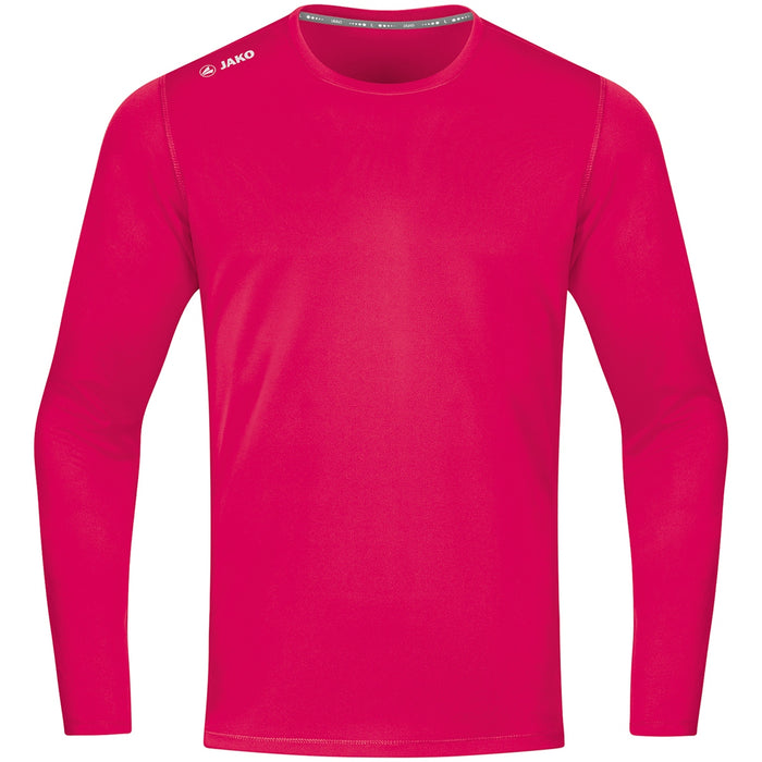 JAKO Longsleeve Run 2.0 – Pink (vorne)