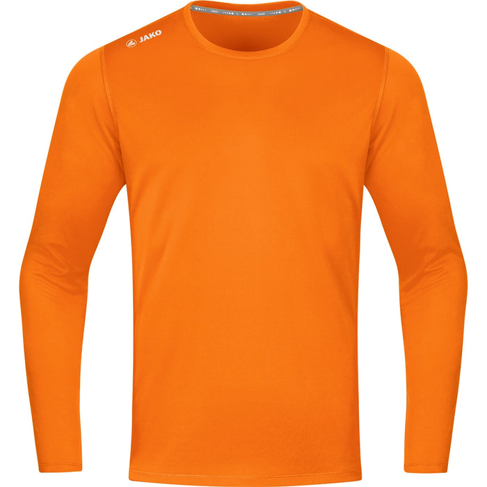 JAKO Longsleeve Run 2.0 – Orange (vorne)