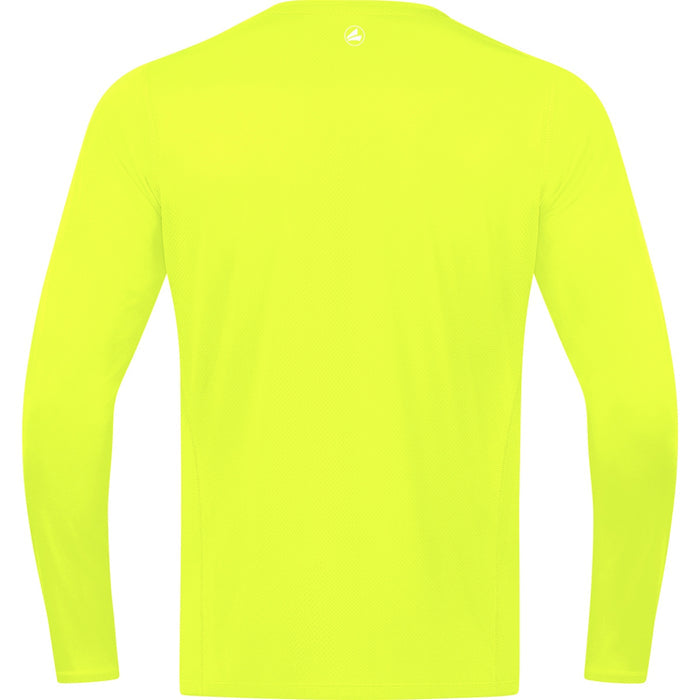 JAKO Longsleeve Run 2.0 – Gelb (hinten)