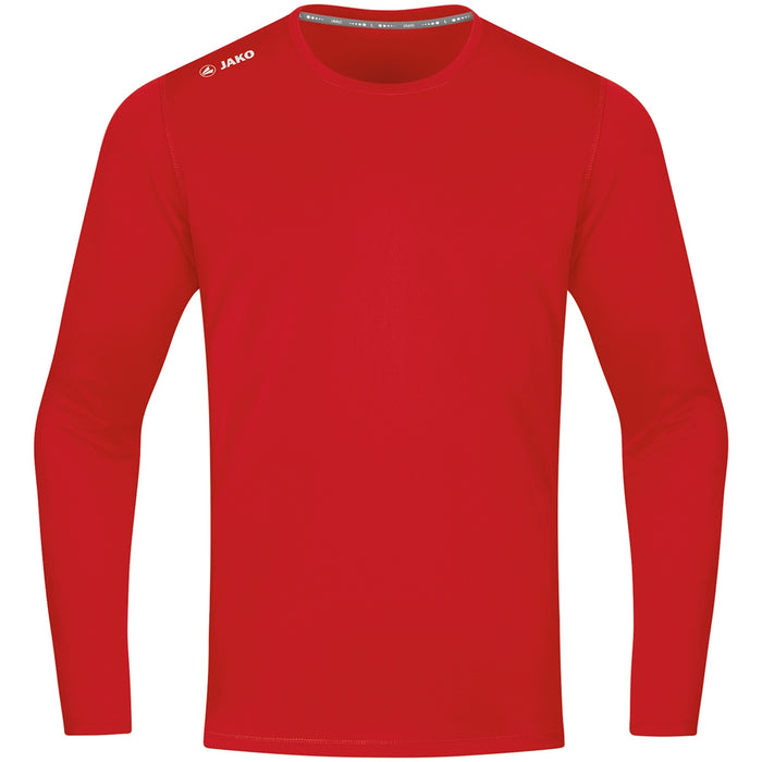 JAKO Longsleeve Run 2.0 – Rot (vorne)