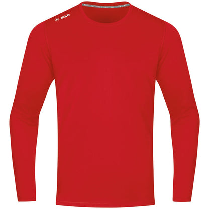 JAKO Longsleeve Run 2.0 – Rot (vorne)