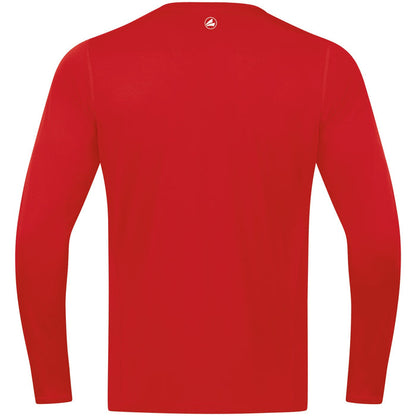 JAKO Longsleeve Run 2.0 – Rot (hinten)