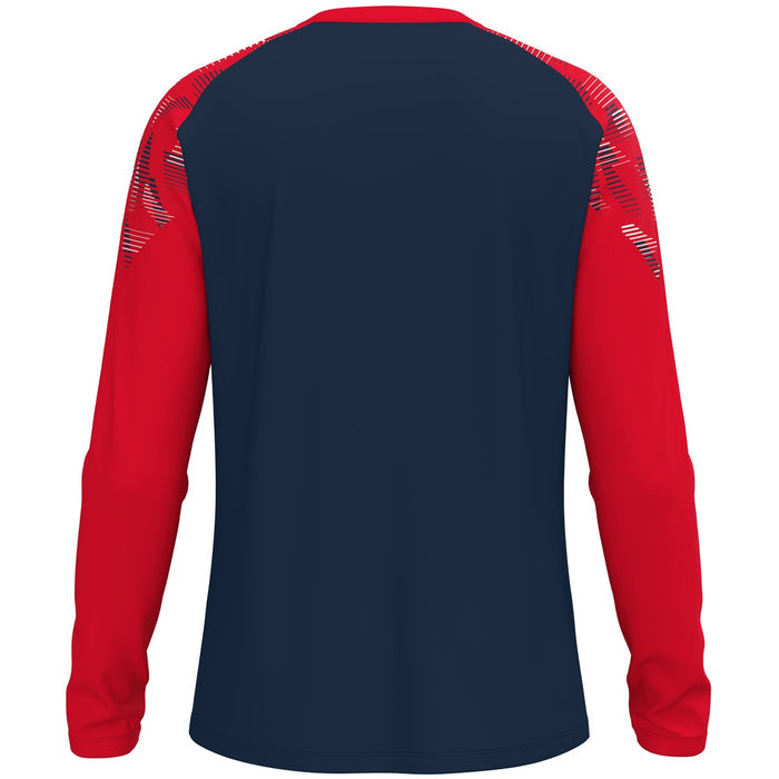 JAKO Longsleeve Sonic – Blau (909) (hinten)