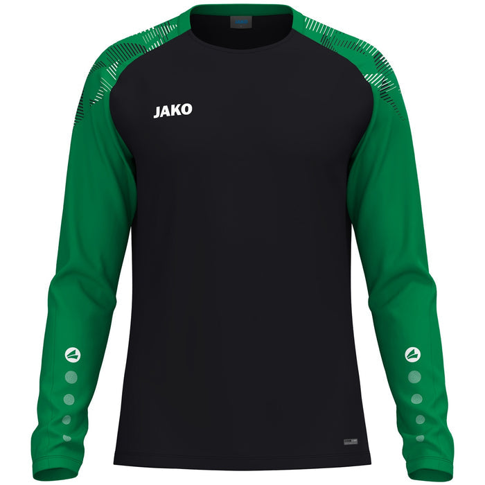 JAKO Longsleeve Sonic – Schwarz (827) (vorne)