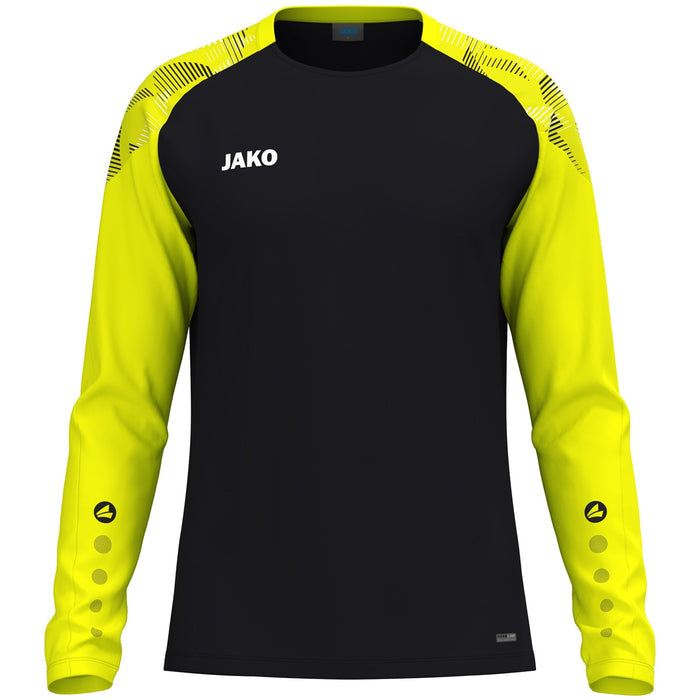 JAKO Longsleeve Sonic – Schwarz (819) (vorne)