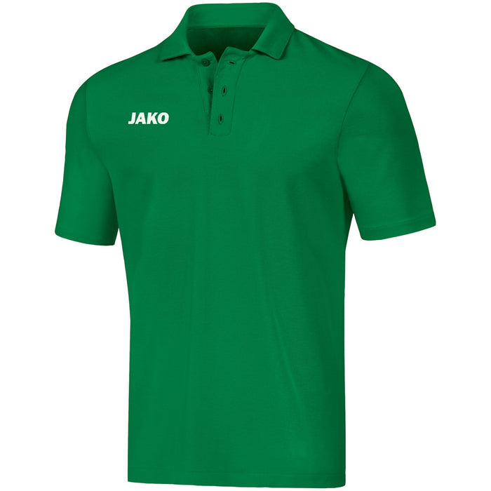 JAKO Polo Base – Grün (vorne)