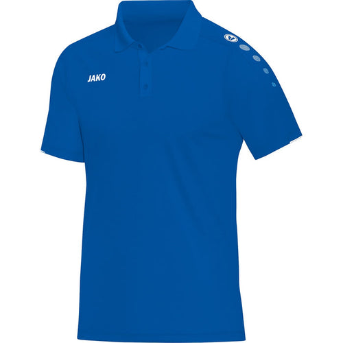 JAKO Polo Classico – Blau (04) (vorne)