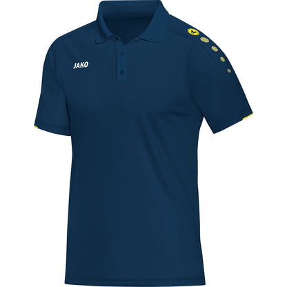 JAKO Polo Classico – Blau (42) (vorne)