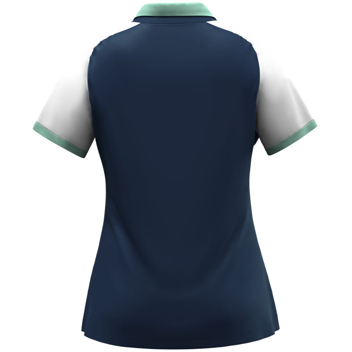 JAKO Polo Dynamic Damen – Blau (915) (hinten)