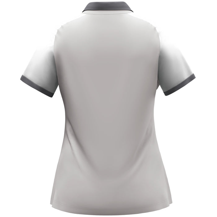 JAKO Polo Dynamic Damen – Grau (hinten)