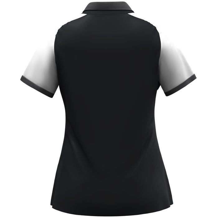 JAKO Polo Dynamic Damen – Schwarz (hinten)