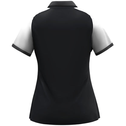 JAKO Polo Dynamic Damen – Schwarz (hinten)