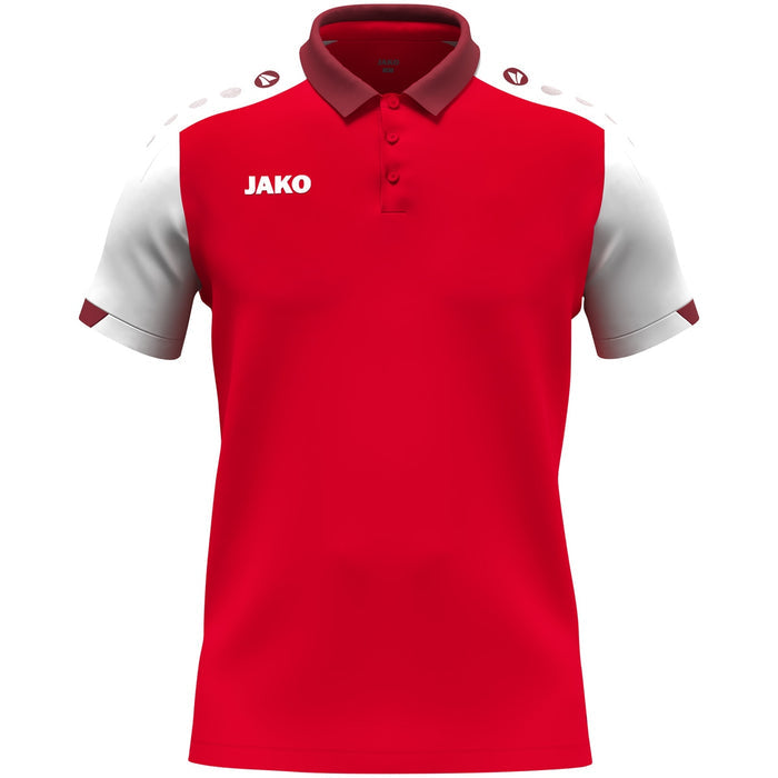 JAKO Polo Dynamic – Rot (vorne)