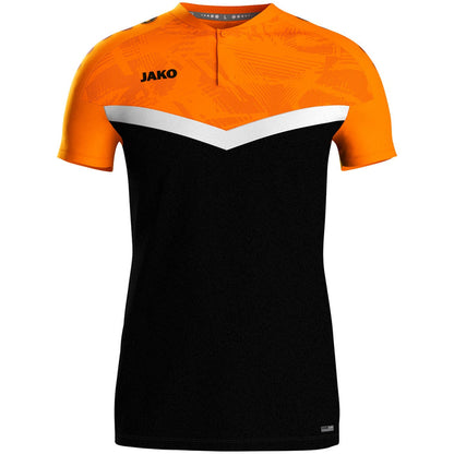 JAKO Polo Iconic – Schwarz (807) (vorne)