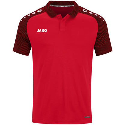 JAKO Polo Performance – Rot (vorne)