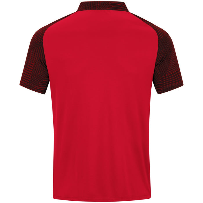 JAKO Polo Performance – Rot (hinten)
