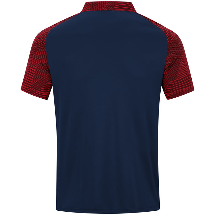 JAKO Polo Performance – Blau (909) (hinten)