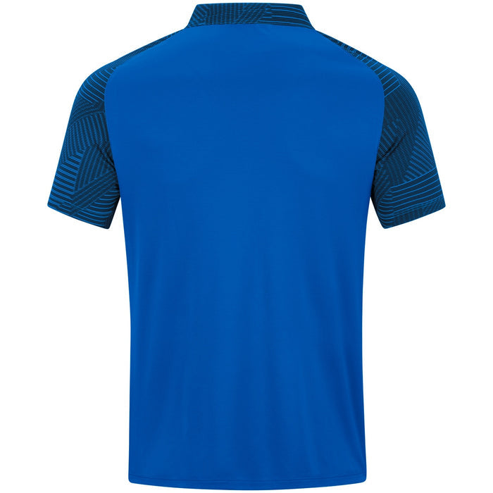 JAKO Polo Performance – Blau (403) (hinten)