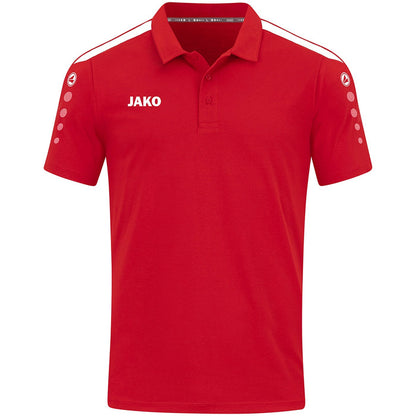 JAKO Polo Power – Rot (vorne)