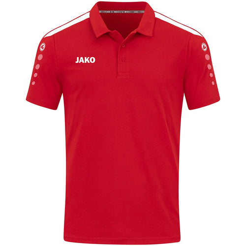JAKO Polo Power – Rot (vorne)