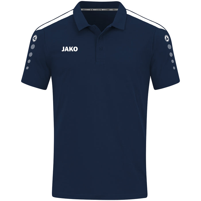 JAKO Polo Power – Blau (900) (vorne)