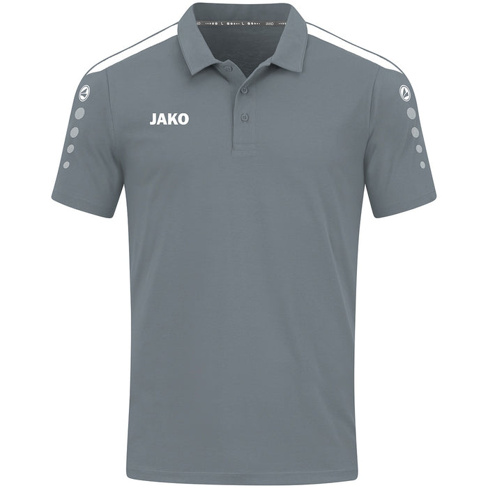 JAKO Polo Power – Grau (vorne)