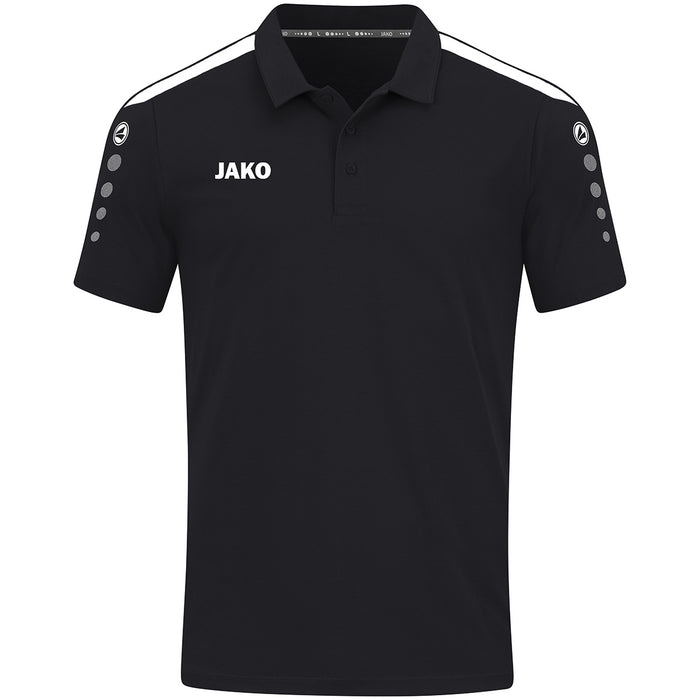 JAKO Polo Power – Schwarz (vorne)